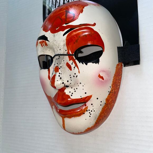 TRICK OR TREAT THE PURGE BLOODY GOD HALLOWEEN MASK COSTUME - Picture 3 of 4
